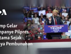 Trump Gelar Kampanye Pilpres Pertama Sejak Upaya Pembunuhan