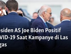 Presiden AS Joe Biden Positif COVID-19 Saat Kampanye di Las Vegas